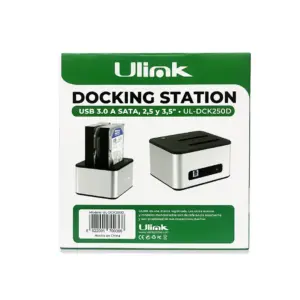 Docking Station USB 3.0 a SATA , 2,5 y 3,5″ funcion de clonado